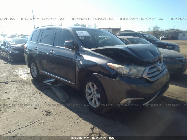 TOYOTA HIGHLANDER 2013 5tdzk3ehxds126175