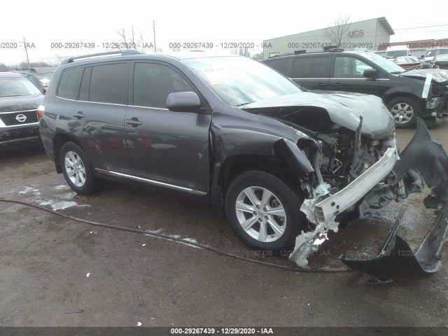 TOYOTA HIGHLANDER 2013 5tdzk3ehxds128637