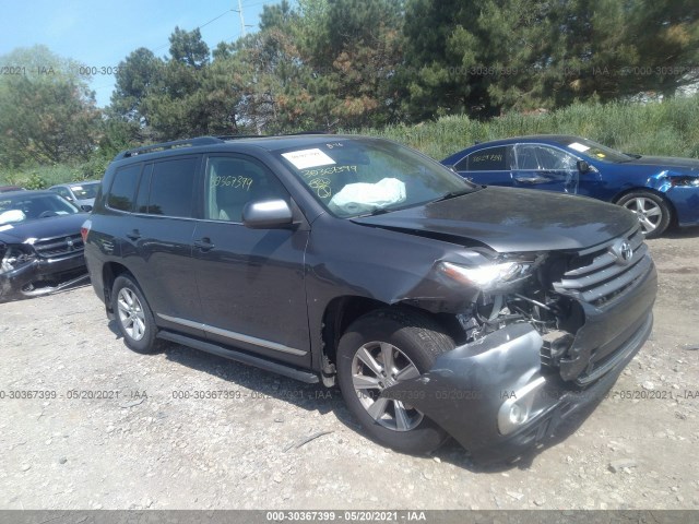 TOYOTA HIGHLANDER 2013 5tdzk3ehxds131781