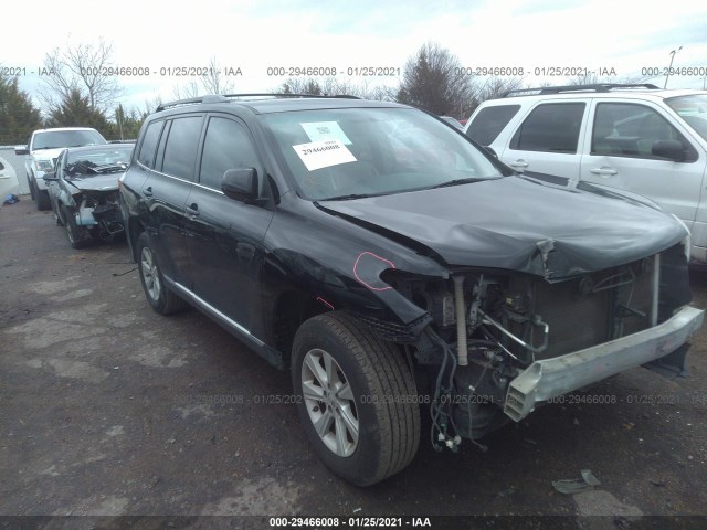 TOYOTA HIGHLANDER 2013 5tdzk3ehxds138455