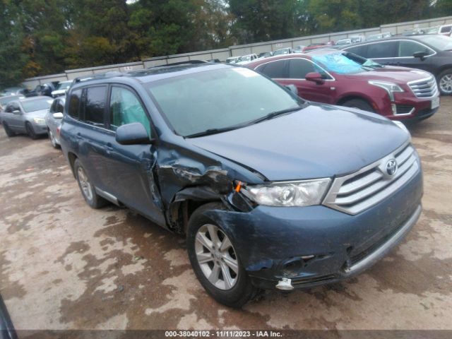 TOYOTA HIGHLANDER 2013 5tdzk3ehxds139850