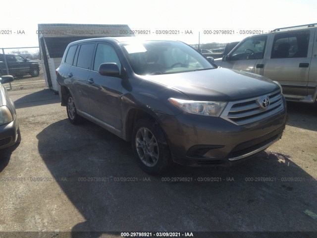 TOYOTA HIGHLANDER 2013 5tdzk3ehxds141081