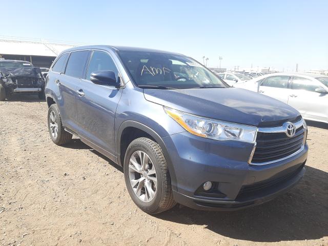 TOYOTA HIGHLANDER 2014 5tdzkrfh0es015668