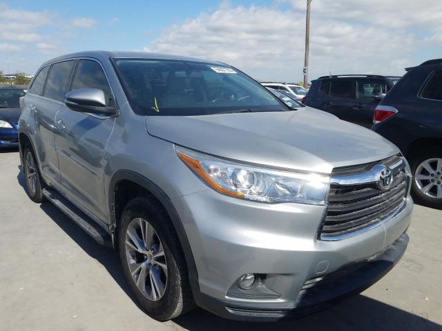 TOYOTA HIGHLANDER 2014 5tdzkrfh0es022281