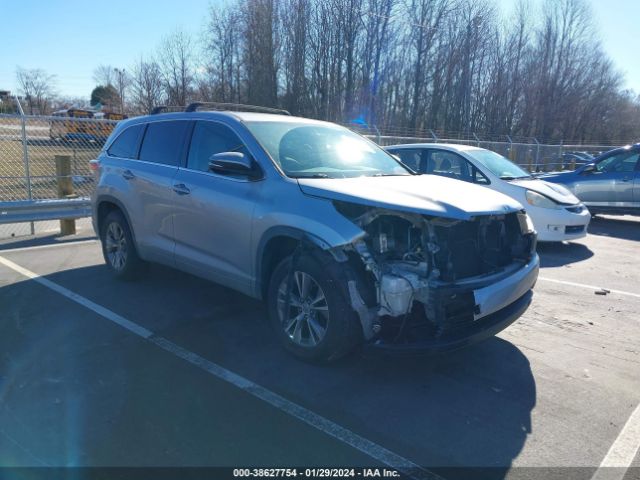 TOYOTA HIGHLANDER 2014 5tdzkrfh0es035841