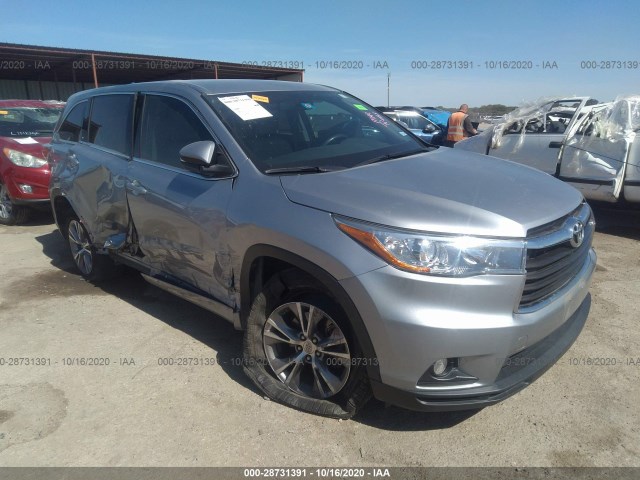 TOYOTA HIGHLANDER 2015 5tdzkrfh0fs060269