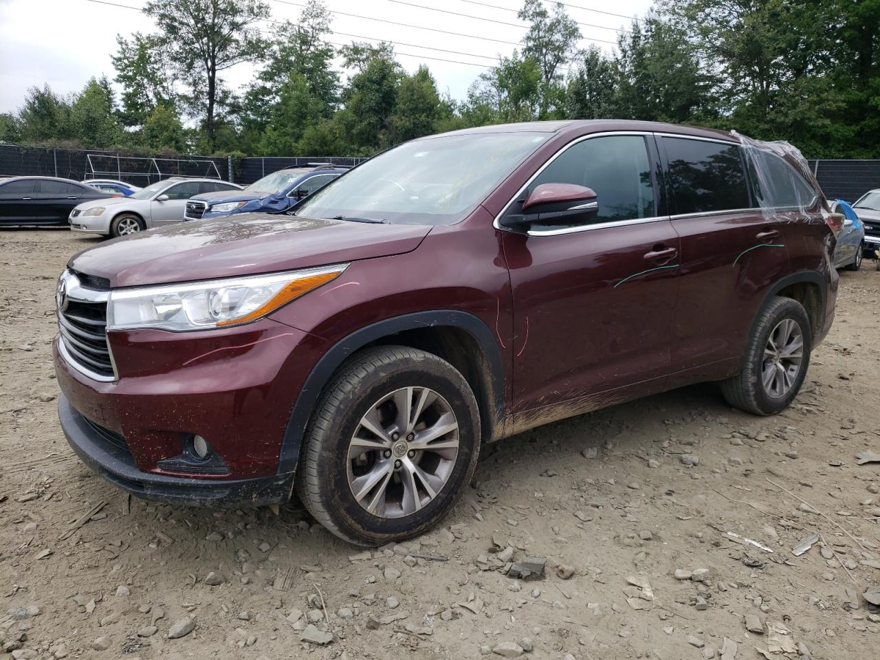 TOYOTA HIGHLANDER 2015 5tdzkrfh0fs068131