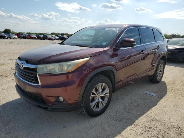 TOYOTA HIGHLANDER 2015 5tdzkrfh0fs079100