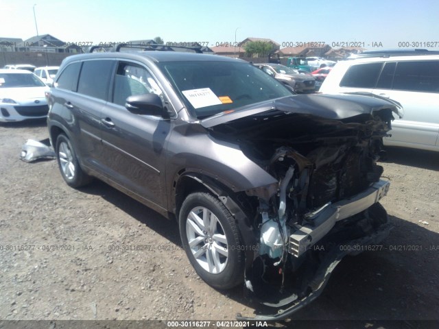 TOYOTA HIGHLANDER 2015 5tdzkrfh0fs093188