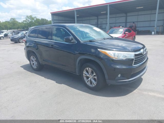 TOYOTA HIGHLANDER 2015 5tdzkrfh0fs102181