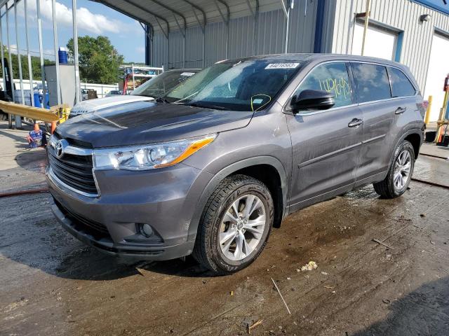 TOYOTA HIGHLANDER 2016 5tdzkrfh0gs151026