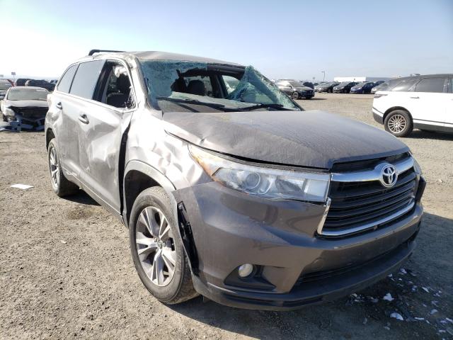 TOYOTA HIGHLANDER 2016 5tdzkrfh0gs165363