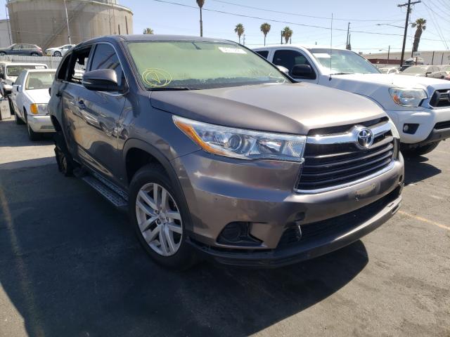 TOYOTA HIGHLANDER 2014 5tdzkrfh1es008311