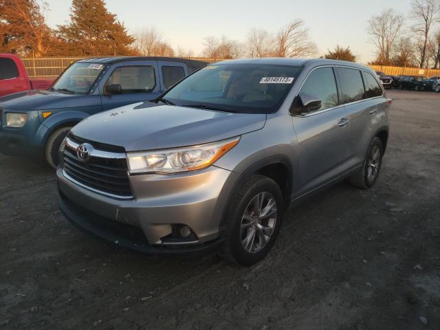 TOYOTA HIGHLANDER 2014 5tdzkrfh1es028249