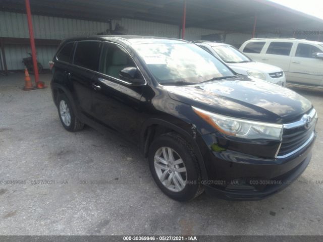 TOYOTA HIGHLANDER 2015 5tdzkrfh1fs046249