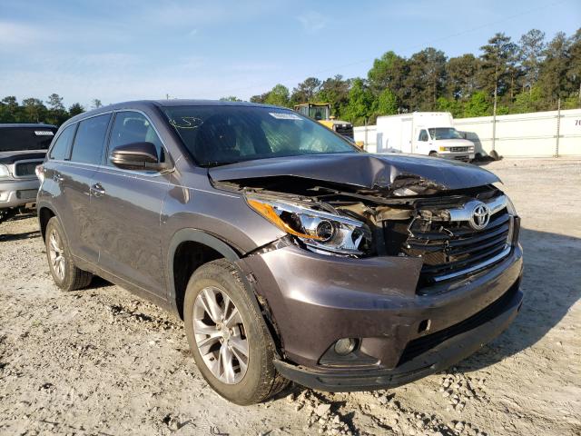 TOYOTA HIGHLANDER 2015 5tdzkrfh1fs047563