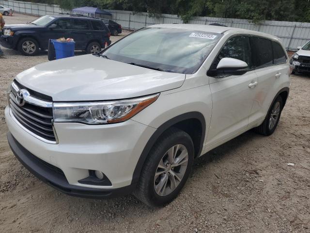 TOYOTA HIGHLANDER 2015 5tdzkrfh1fs057803