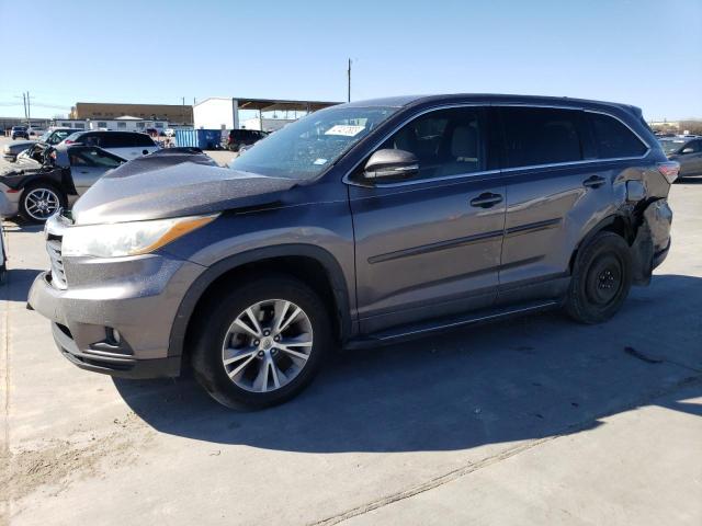 TOYOTA HIGHLANDER 2015 5tdzkrfh1fs062998