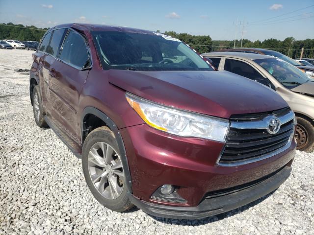 TOYOTA HIGHLANDER 2015 5tdzkrfh1fs063875