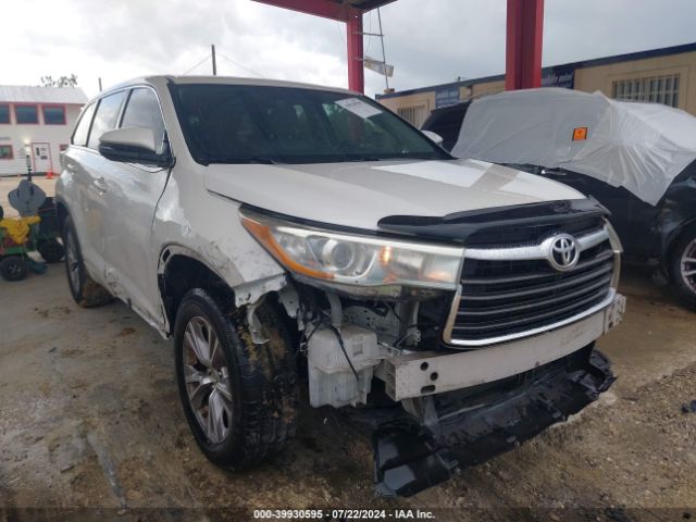 TOYOTA HIGHLANDER 2015 5tdzkrfh1fs089053