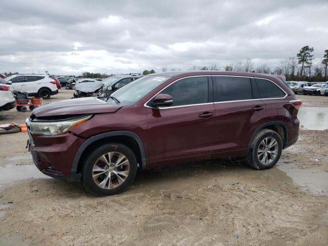 TOYOTA HIGHLANDER 2015 5tdzkrfh1fs089196