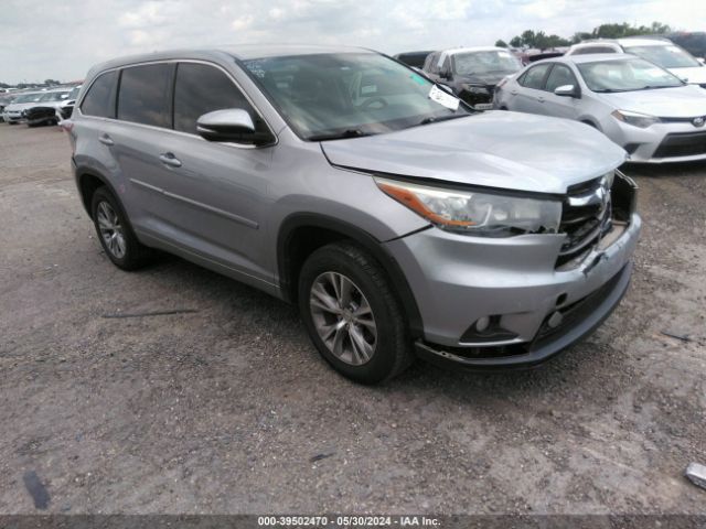 TOYOTA HIGHLANDER 2015 5tdzkrfh1fs115120