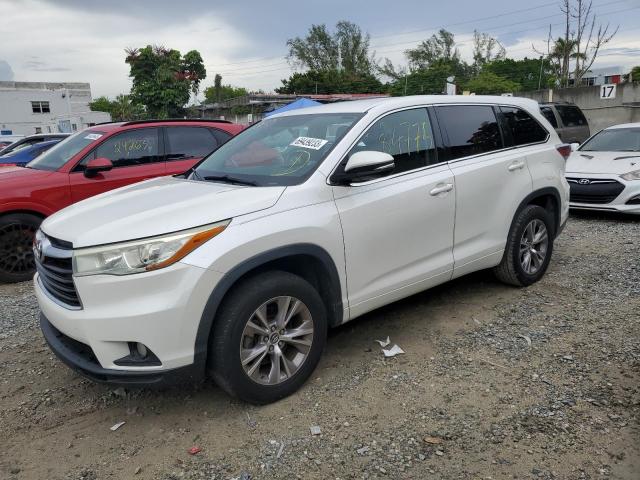 TOYOTA HIGHLANDER 2016 5tdzkrfh1gs161869