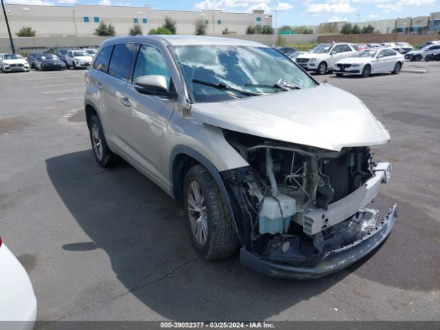 TOYOTA HIGHLANDER 2014 5tdzkrfh2es014280