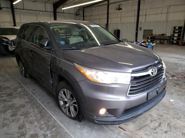 TOYOTA HIGHLANDER 2014 5tdzkrfh2es017440