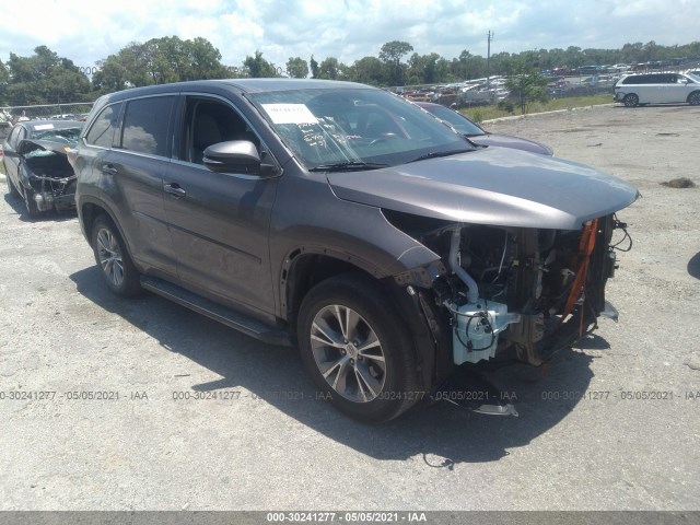 TOYOTA HIGHLANDER 2014 5tdzkrfh2es026493