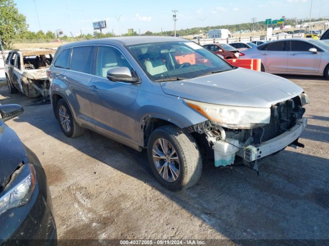 TOYOTA HIGHLANDER 2015 5tdzkrfh2fs061004