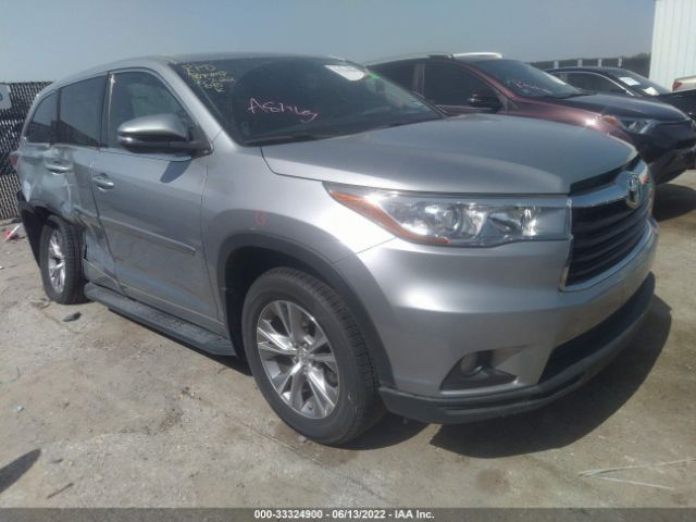 TOYOTA HIGHLANDER 2015 5tdzkrfh2fs087974