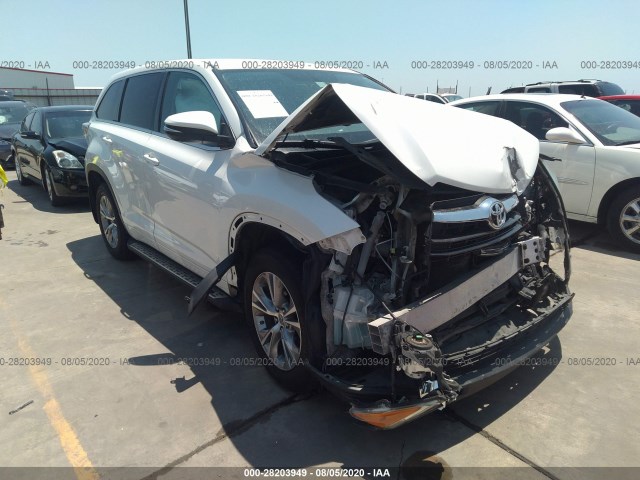 TOYOTA HIGHLANDER 2015 5tdzkrfh2fs088977