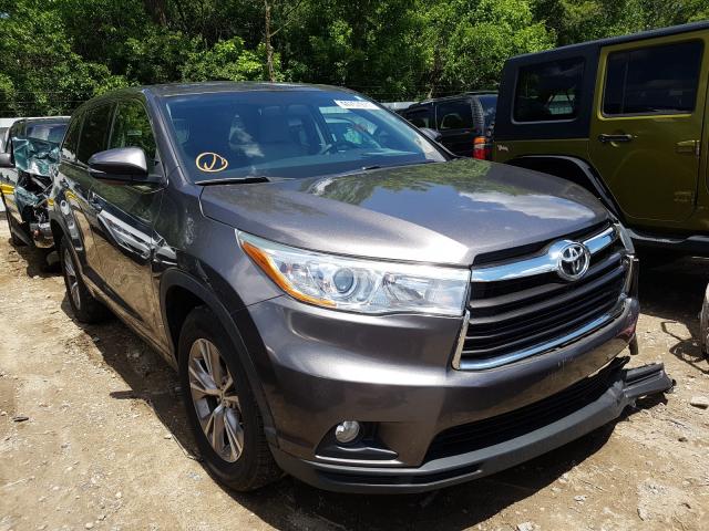 TOYOTA HIGHLANDER 2015 5tdzkrfh2fs120035