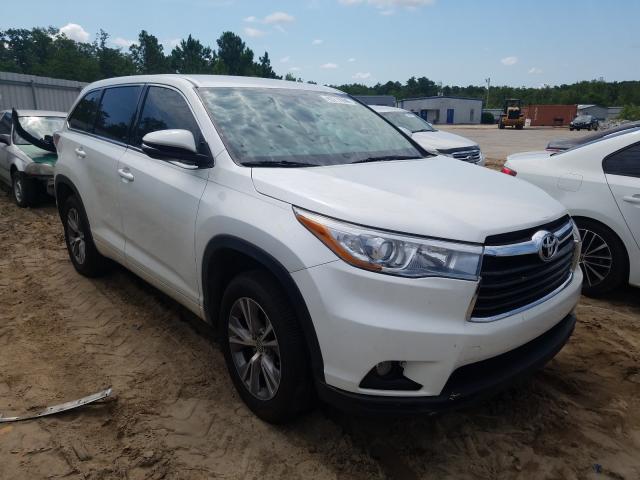 TOYOTA HIGHLANDER 2016 5tdzkrfh2gs153358