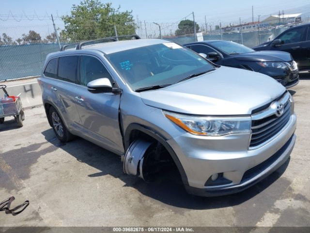 TOYOTA HIGHLANDER 2016 5tdzkrfh2gs164442