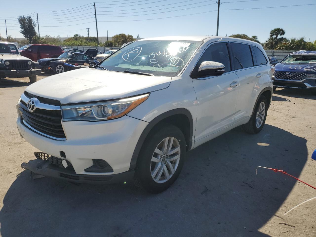 TOYOTA HIGHLANDER 2016 5tdzkrfh2gs173562