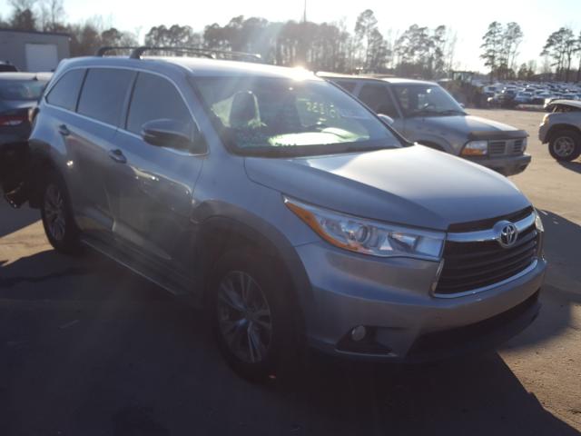 TOYOTA HIGHLANDER 2014 5tdzkrfh3es010934