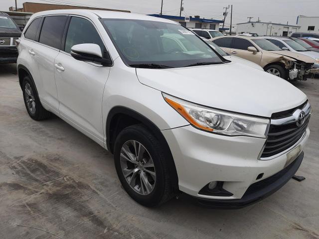 TOYOTA HIGHLANDER 2014 5tdzkrfh3es019391