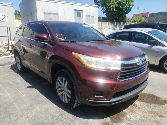 TOYOTA HIGHLANDER 2014 5tdzkrfh3es034053