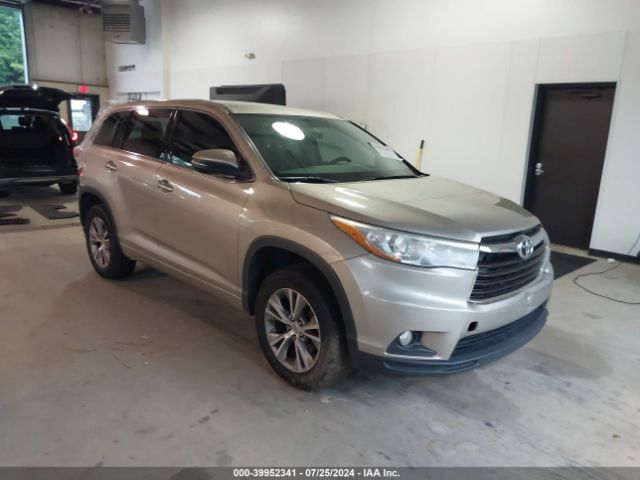 TOYOTA HIGHLANDER 2015 5tdzkrfh3fs053140