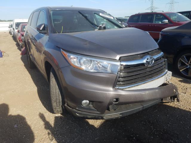 TOYOTA HIGHLANDER 2015 5tdzkrfh3fs054465