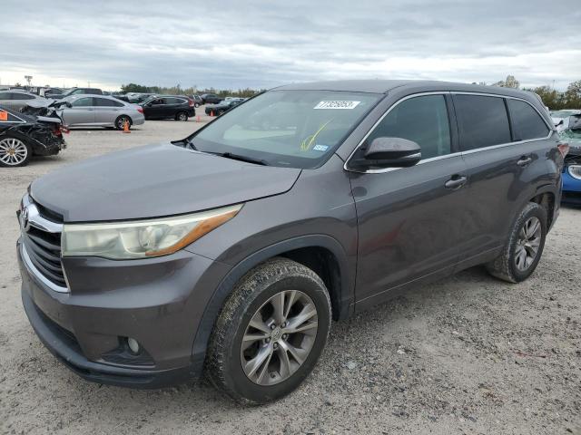 TOYOTA HIGHLANDER 2015 5tdzkrfh3fs056765