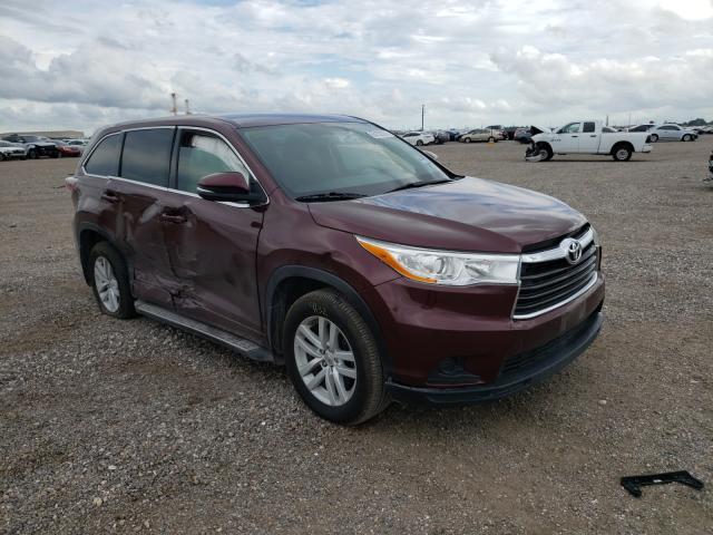 TOYOTA HIGHLANDER 2015 5tdzkrfh3fs067085