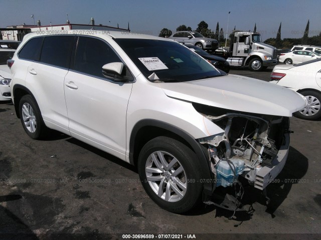 TOYOTA HIGHLANDER 2015 5tdzkrfh3fs112140