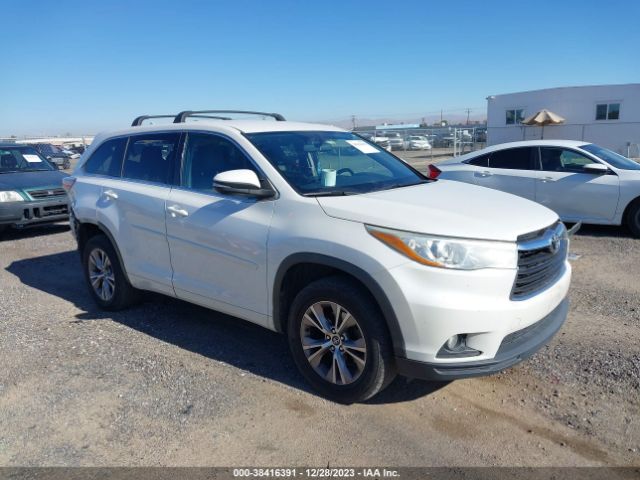 TOYOTA HIGHLANDER 2016 5tdzkrfh3gs121938