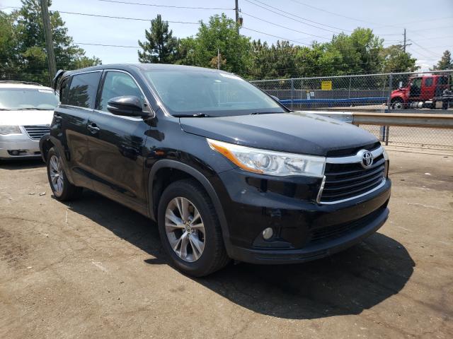 TOYOTA HIGHLANDER 2016 5tdzkrfh3gs134639