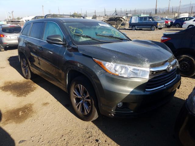 TOYOTA HIGHLANDER 2016 5tdzkrfh3gs142420