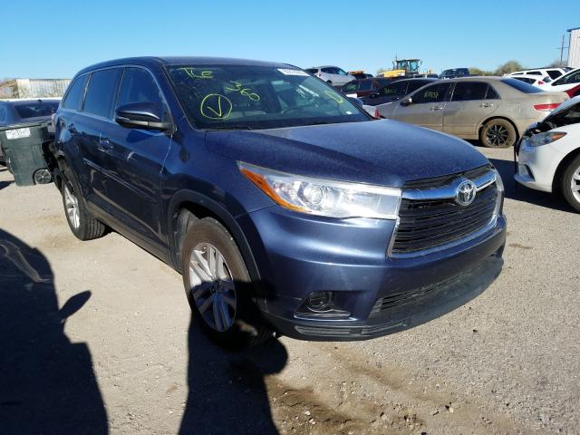 TOYOTA HIGHLANDER 2016 5tdzkrfh3gs146239