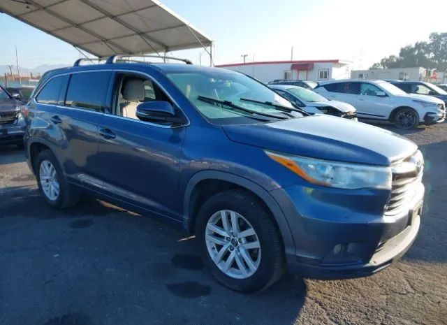 TOYOTA HIGHLANDER 2016 5tdzkrfh3gs146287